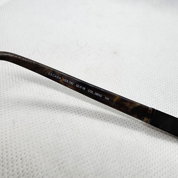 Escada Brown Prescription Glasses Frames - Picture 10 of 10
